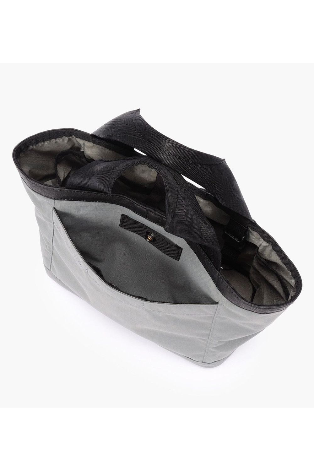 CART TOTE DL FD RIP / リップストップナイロン カートトートバッグ (グレー)