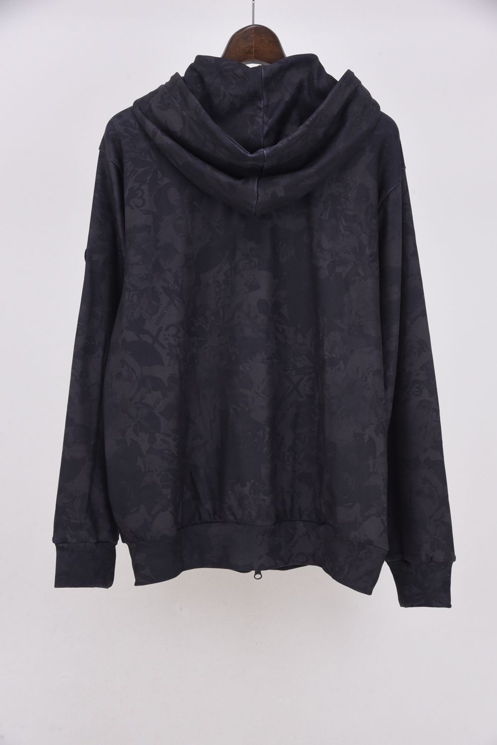 【25AW】 FLOWER CAMO FULL ZIP HOODIE / フラワーカモ フルジップパーカー (ブラック)