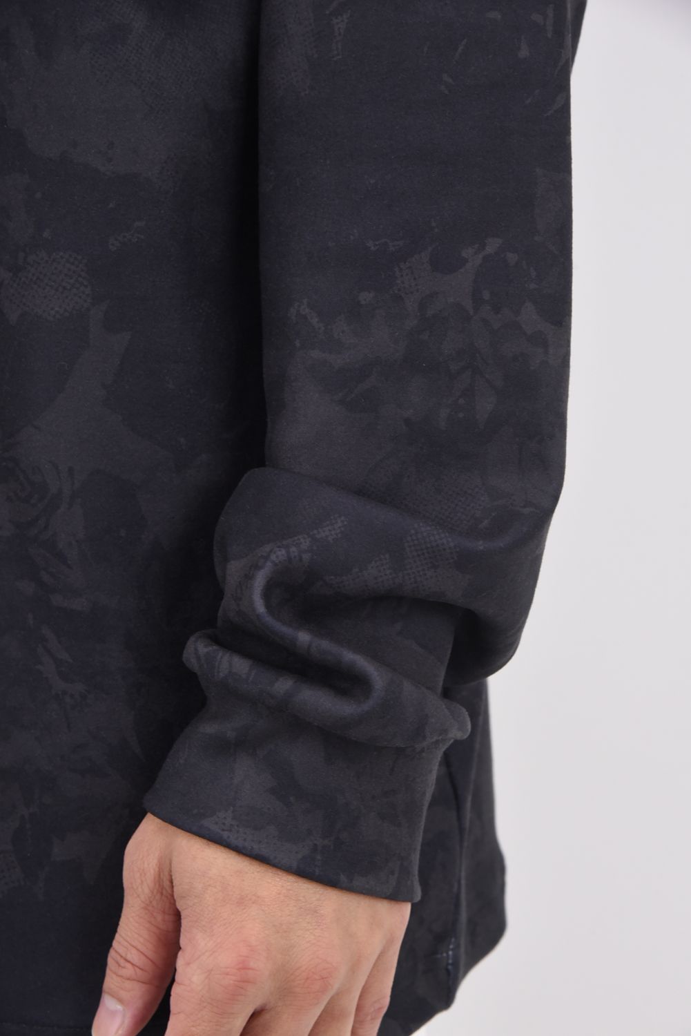 【期間限定ポイント10倍】【25AW】 FLOWER CAMO L/S HIGHNECK / フラワーカモ ロングスリーブ ハイネックTシャツ (ブラック)
