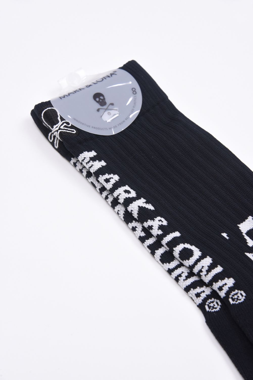 【2024AW 木村拓哉さん着用 VOL.5】 CHARGERD ML SOCKS / シーズンロゴ ハイクルー丈 ソックス (ブラック)