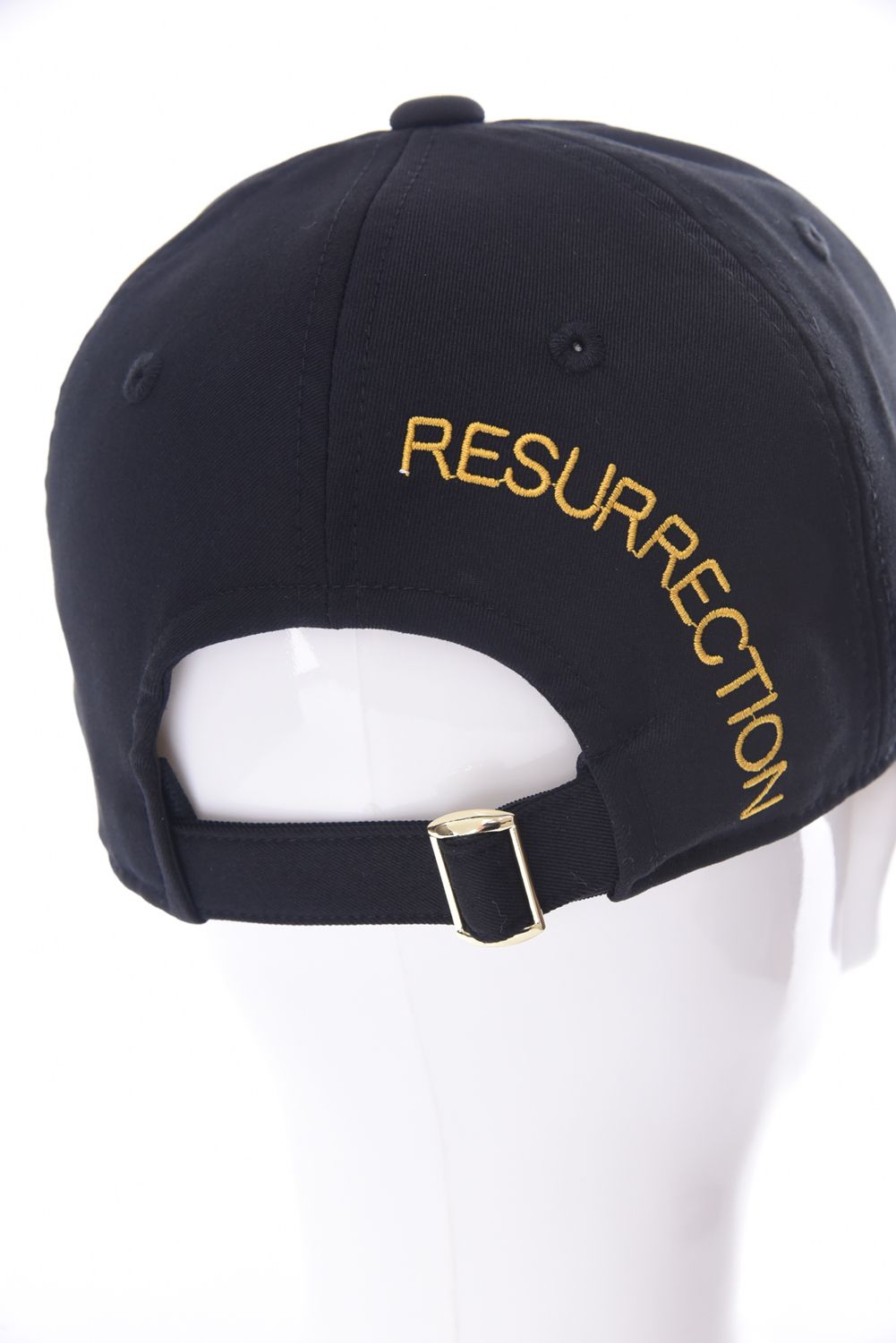 HYBRID 2TONE CAP / 異素材切り替え ツートーンキャップ (ブラック)