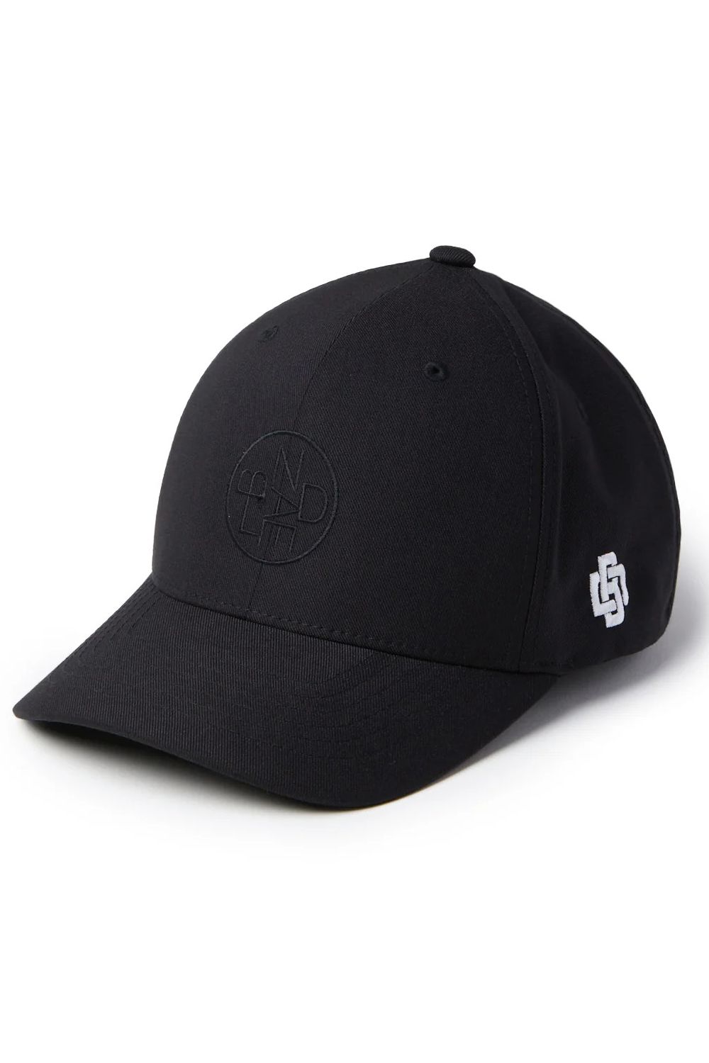 MESSED LOGO CAP /  ロゴ刺繍 スポーツキャップ (ブラック)
