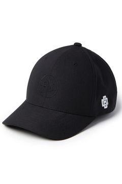 MESSED LOGO CAP /  ロゴ刺繍 スポーツキャップ (ブラック)
