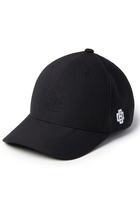MESSED LOGO CAP /  ロゴ刺繍 スポーツキャップ (ブラック)