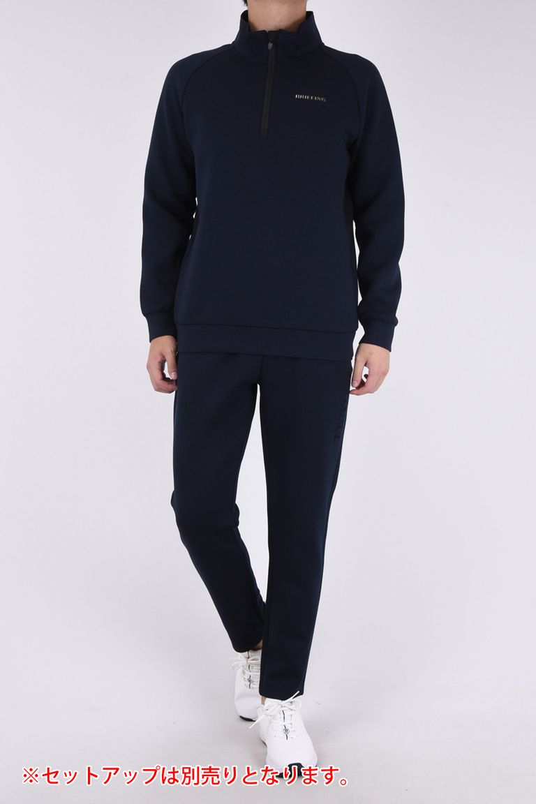 BRIEFING - 【秋冬仕様】 MENS WARM 3D LOGO HALF ZIP / 3Dロゴ  