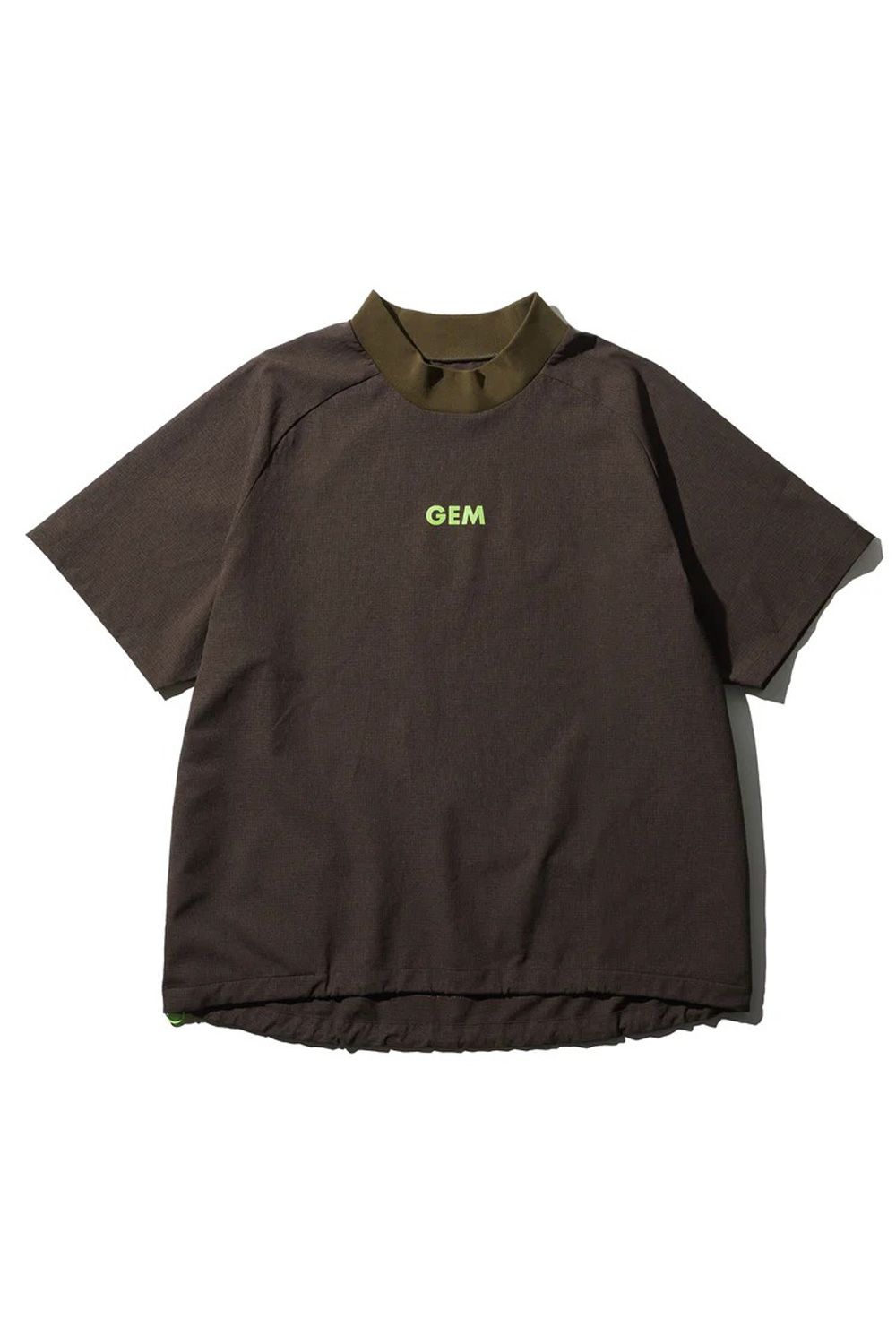 【26SS】 DOT AIR MOCK NECK / ドットエアー モックネック （ブラウン）