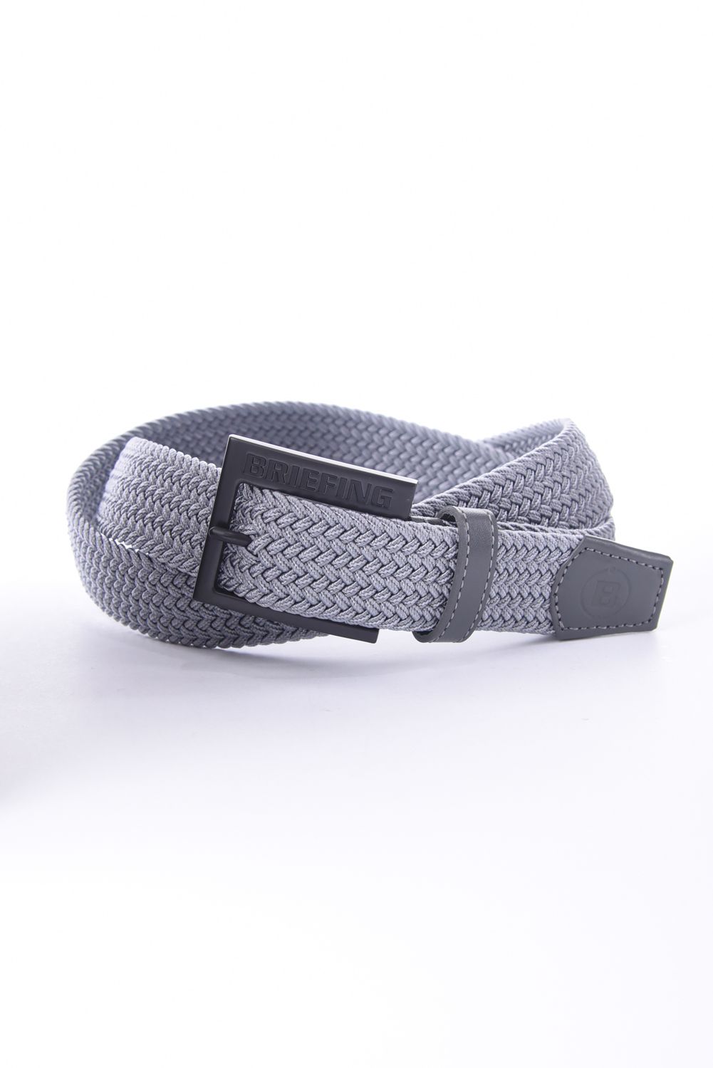 【26SS】 MS SQUARE BUCKLE MESH BELT / スクエアバックル メッシュベルト (グレー)