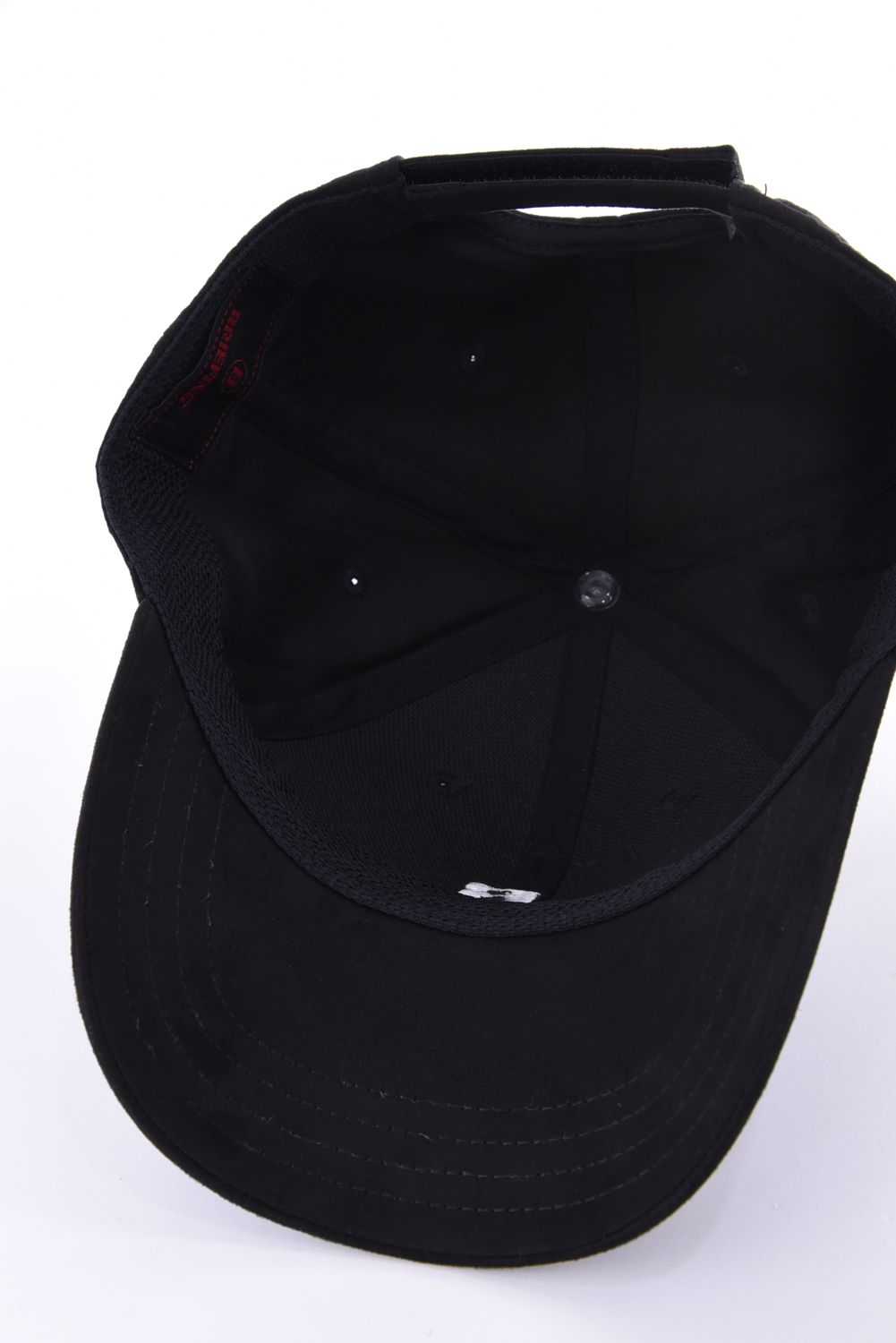 【26AW】 MEN’S SUEDE SMALL BG LOGO CAP / スウェード素材 スモールBGロゴ キャップ (ブラック)