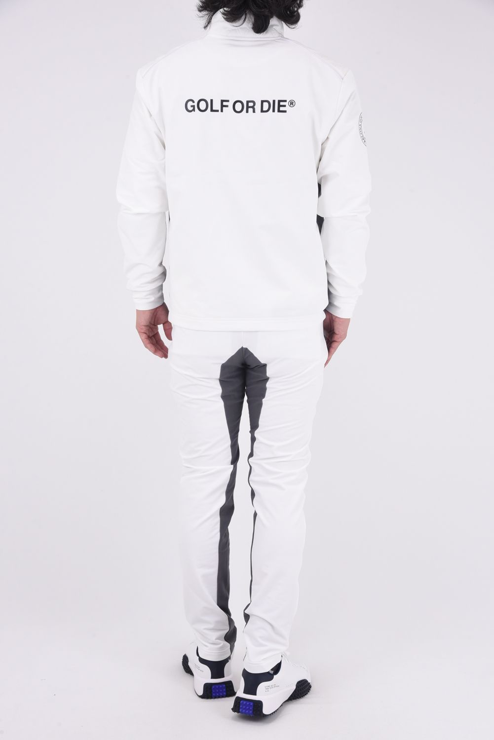 SYNAPCE QUILTED HYBRID TAPERED PANTS / キルティング ハイブリッド パンツ (ホワイト)