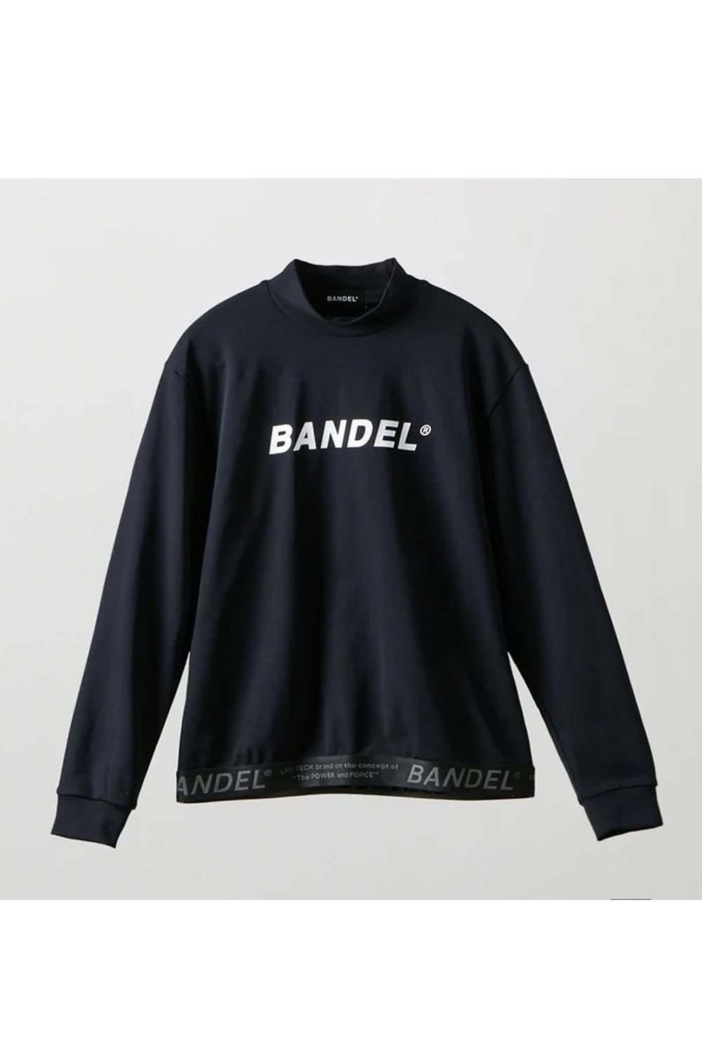 【26AW】 【レディース】 HEM TAPE LONG SLEEVE MOCK NECK / ヘムテープ ロングスリーブ モックネック (ブラック)