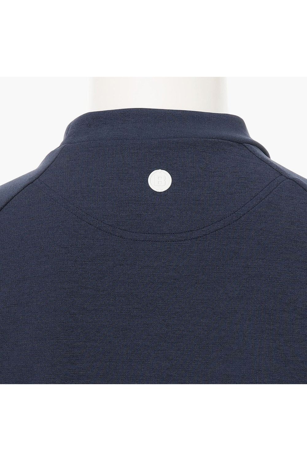 【26SS】 MEN’S COLLEGE LOGO HIGHNECK / カレッジロゴ リラックスフィット モックネックTシャツ (ネイビー)