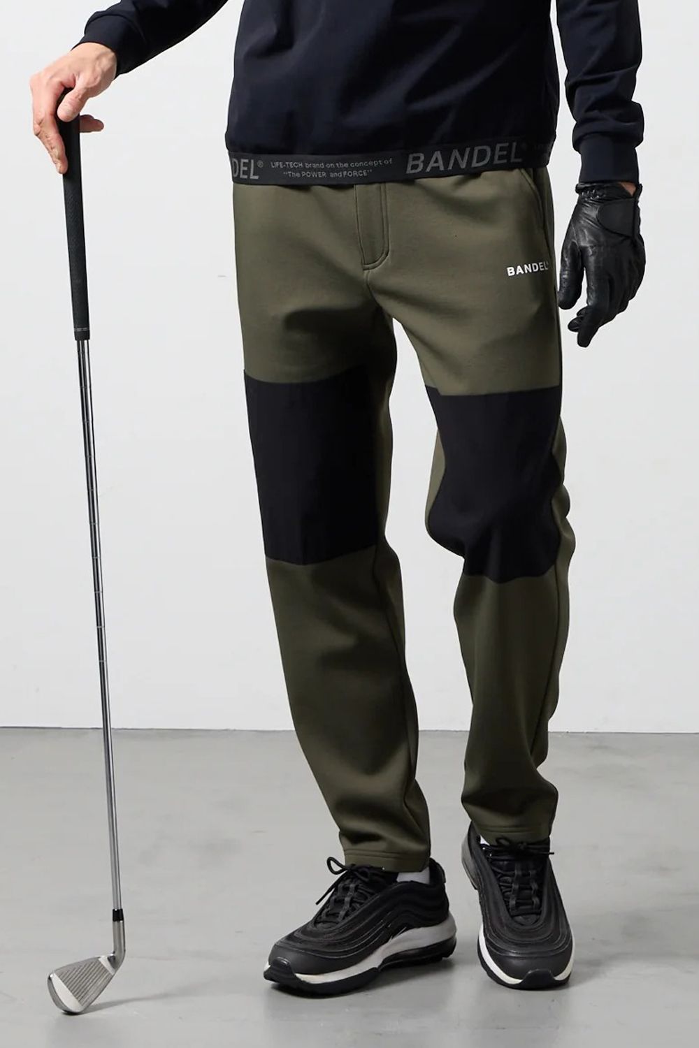 【26AW】 FLEECE COMBINATION TAPERED PANTS / フリースコンビネーション テーパードパンツ (カーキ)