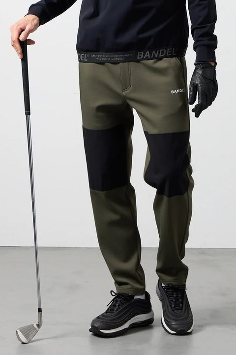 【26AW】 FLEECE COMBINATION TAPERED PANTS / フリースコンビネーション テーパードパンツ (カーキ)
