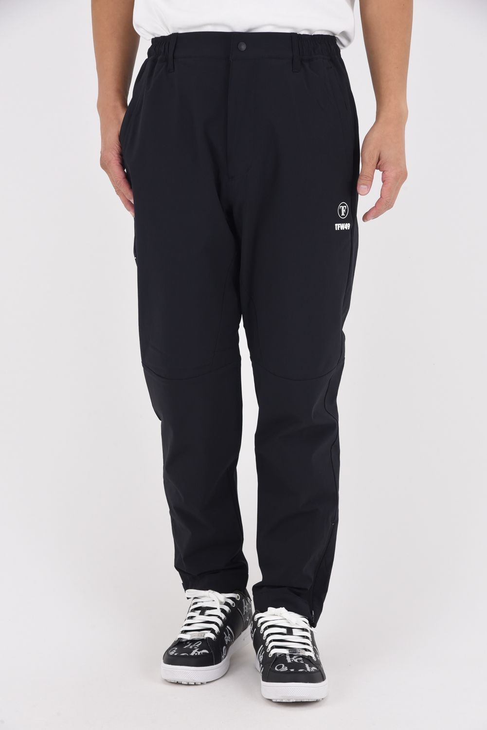 【25AW】 OCTA PANTS / 2WAYストレッチナイロン 裏起毛 ロングパンツ (ブラック)