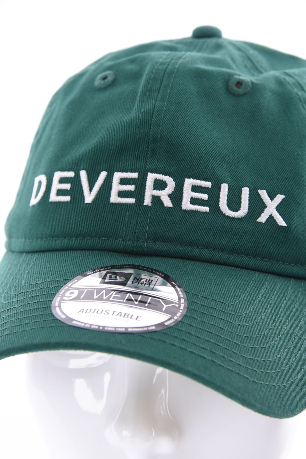 【26SS】 DVG NEWERA CAP / ブランドロゴ刺繡 ベースボールキャップ (グリーン)