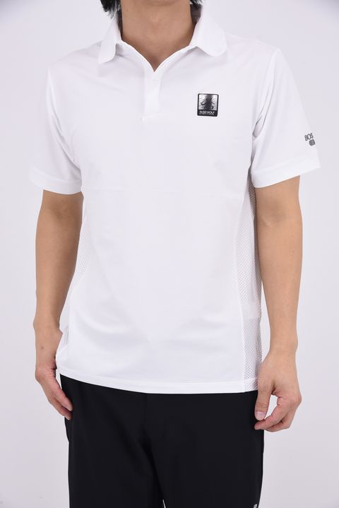 【26SS】 BOSELLI DRY POLO / ドライ ポロシャツ (ホワイト)