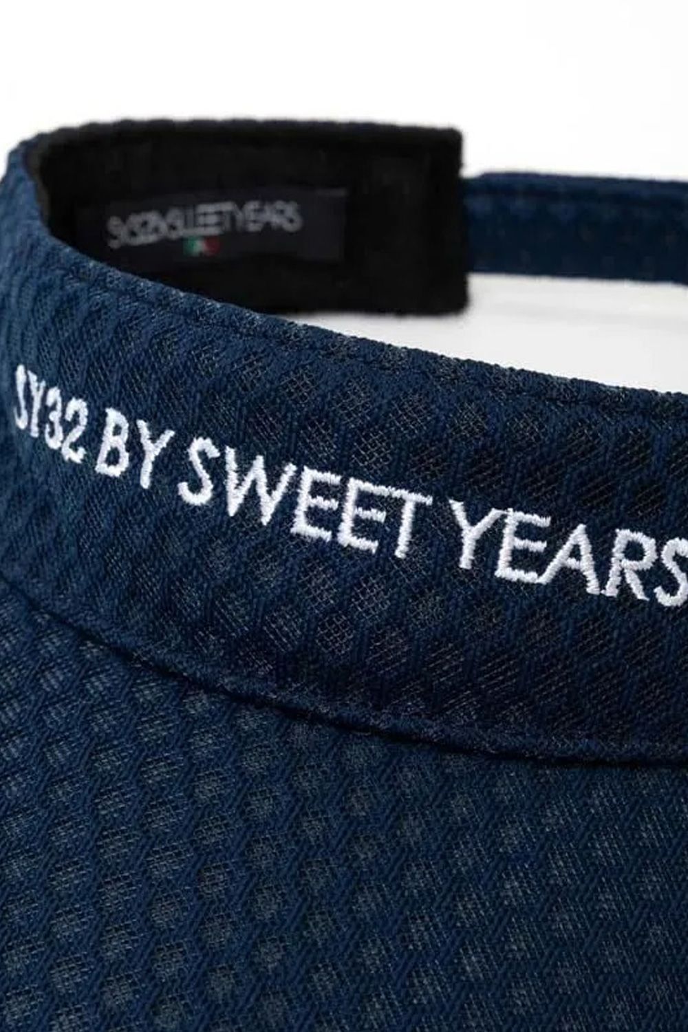 【26SS】 MESH EMB SUN VISOR / メッシュ ロゴ刺繡 サンバイザー (ネイビー)