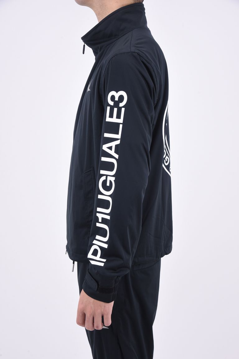 1PIU1UGUALE3 GOLF - RAIN JERSEY SET-UP / ブランドロゴプリント 