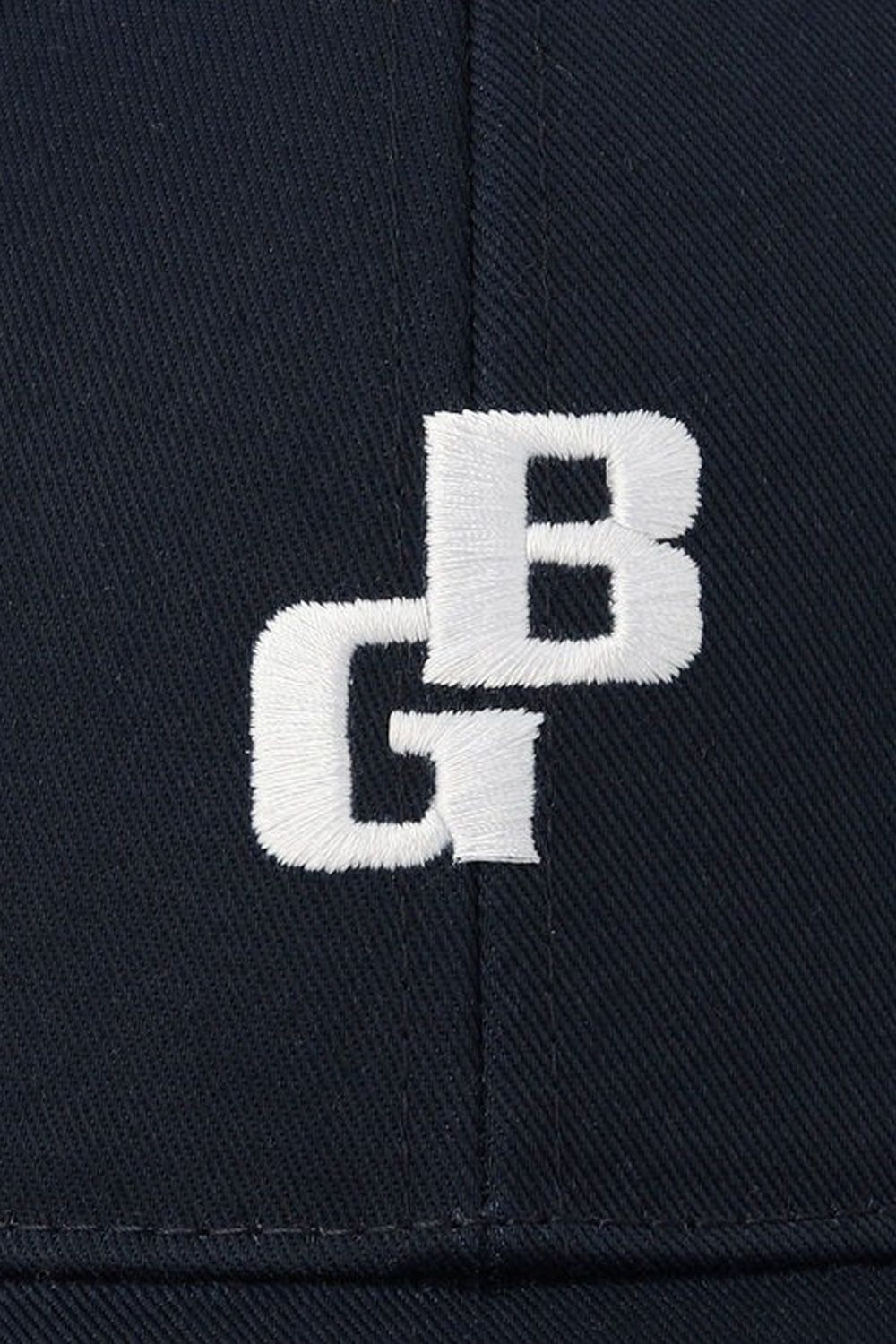 【26SS】 SMALL BG INITIAL CAP / スモールBGイニシャルロゴ キャップ (ネイビー)