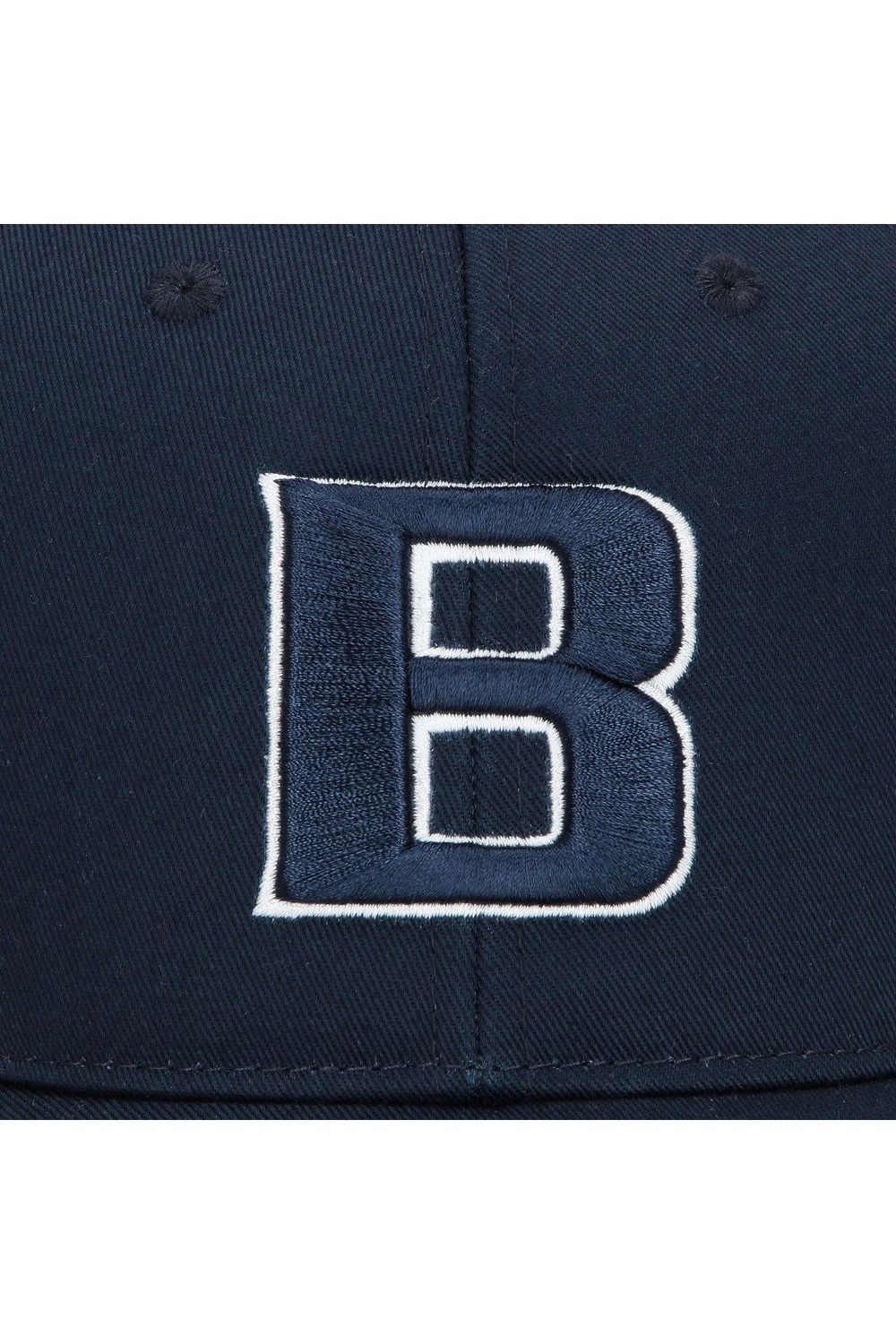 【26SS】 MEN’S INITIAL CAP / ブランドイニシャル刺繍 キャップ (ネイビー)