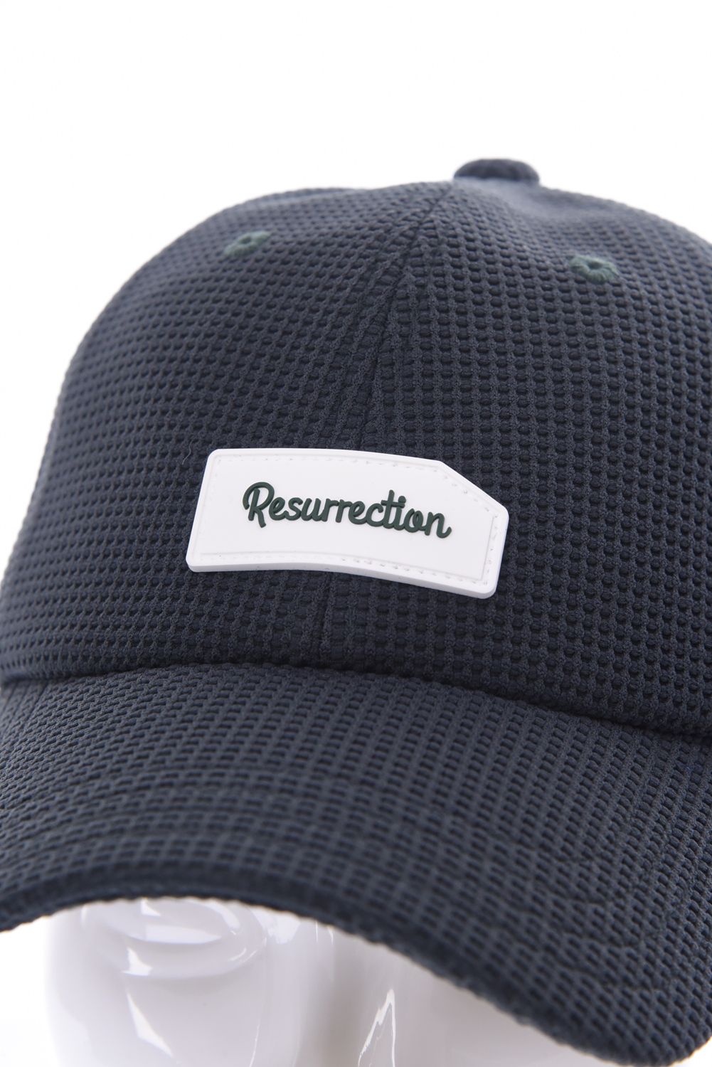 【26SS】 SILICON TAG WAFFLE CAP / シリコンタグ ワッフル キャップ (グリーン)*