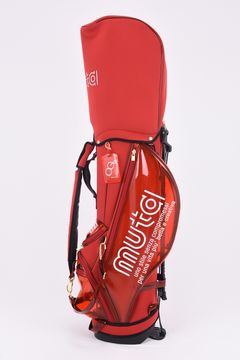 【銀行振込・代金引換不可】【返品・交換不可】 CADDY BAG / ネオプレン＆PVCキャディバッグ (レッド)