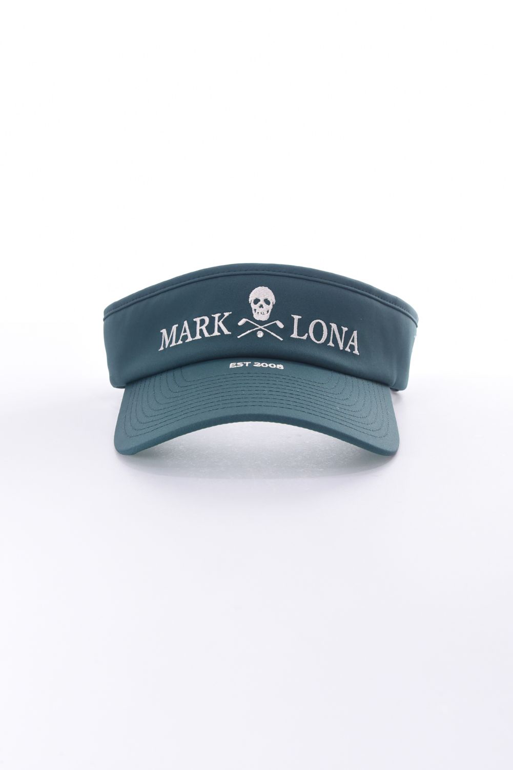 【26SS】 IRON SKULL CRYSTAL ACCENT VISOR / アイアンスカル ブランドロゴ刺繍 サンバイザー (グリーン)