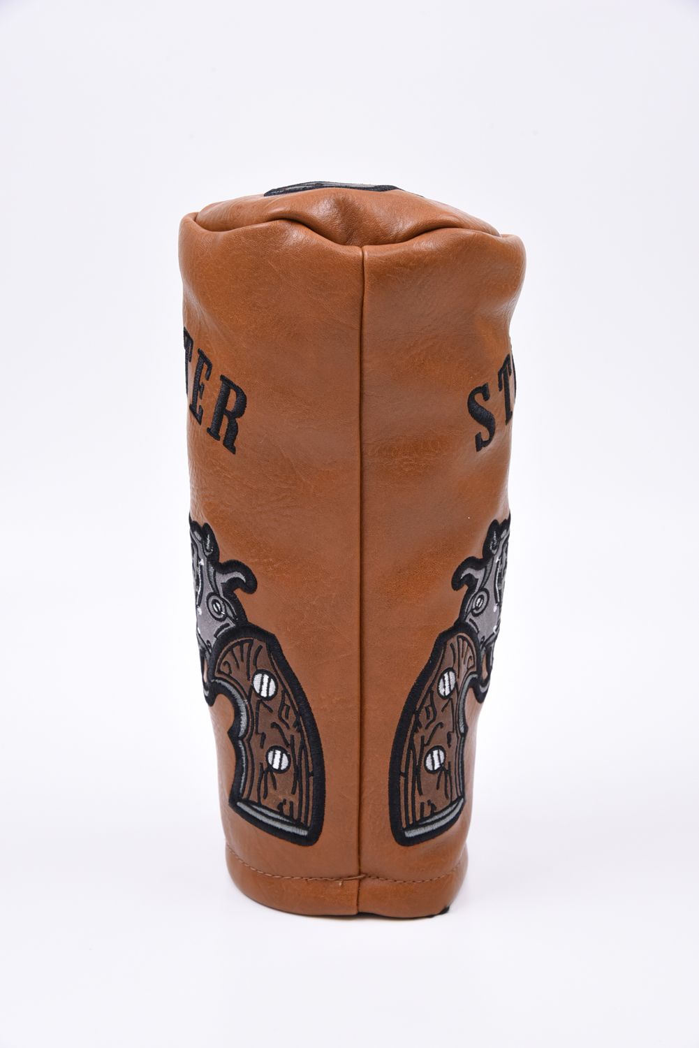 【26AW】 STRAIGHT SHOOTER BALLEL FAIRWAY COVER / ピストルモチーフ バレル型 フェアウェイウッドカバー (ブラウン)
