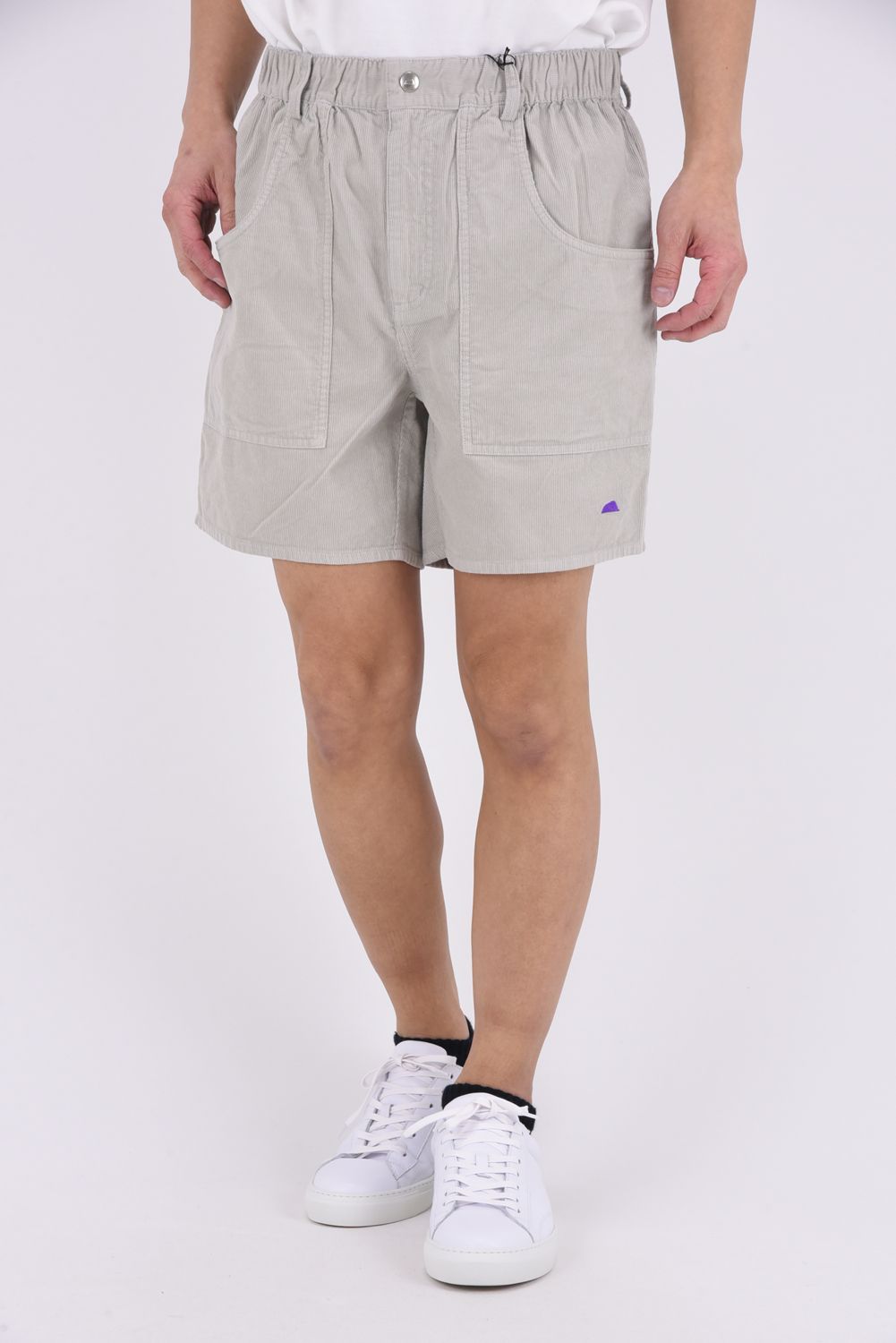 【26SS】 Uka Corduroy Shorts / 16ウェルコーデュロイ ショートパンツ (シルバーグレー)