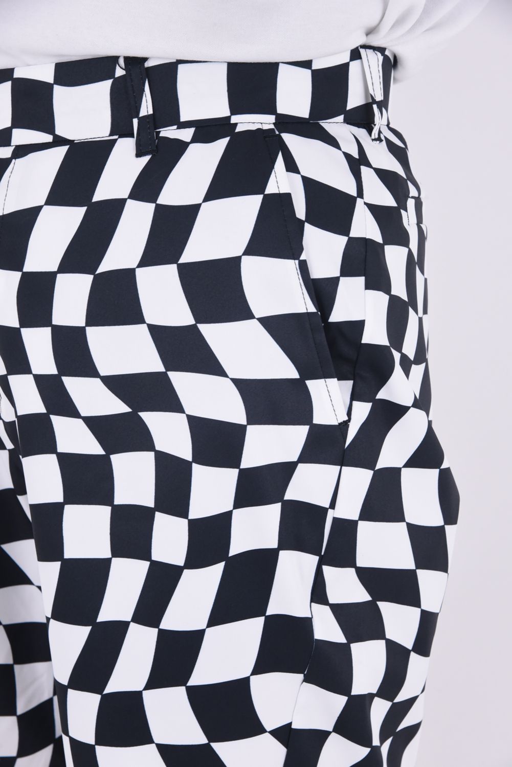 DEVEREUX GOLF パンツ ドロップキックチェッカーショーツ メンズ