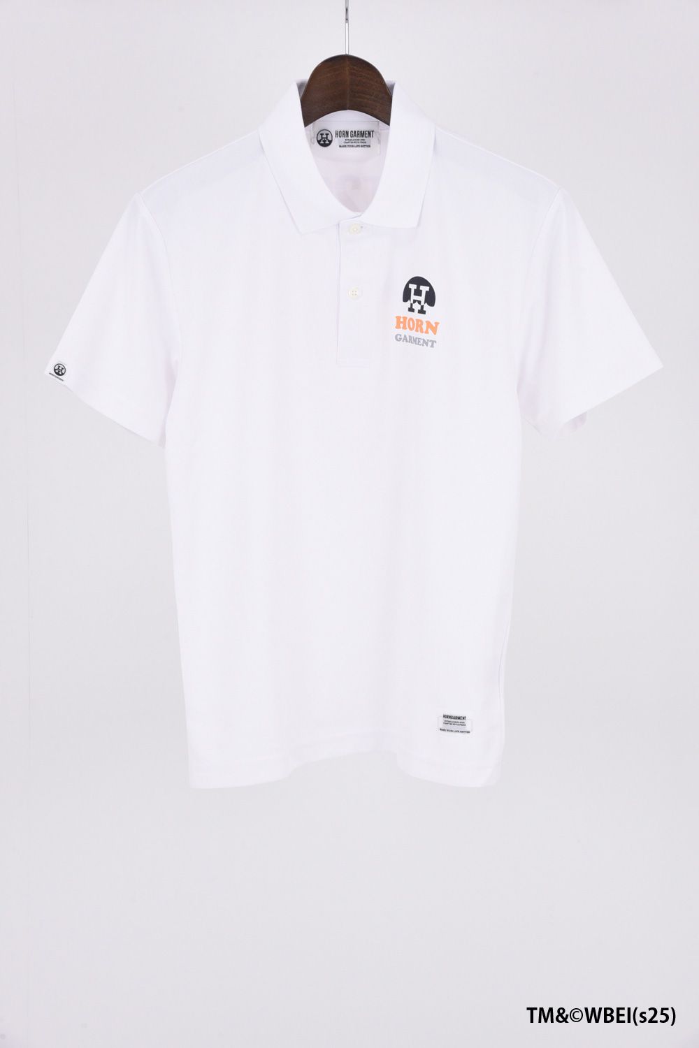 【25SS】【レディース】 BUGS & BIRDIE POLO / LOONEY TUNES コラボポロシャツ (ホワイト)
