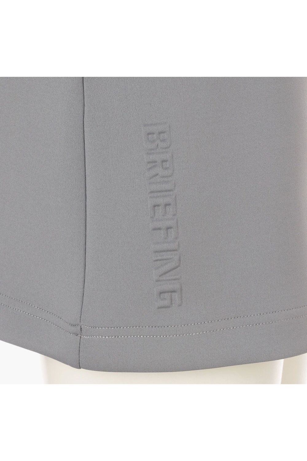 【26SS】【レディース】 WOMEN’S 3D LOGO SKIRT / 3Dエンボスロゴ ストレッチジャージ スカート (グレー)