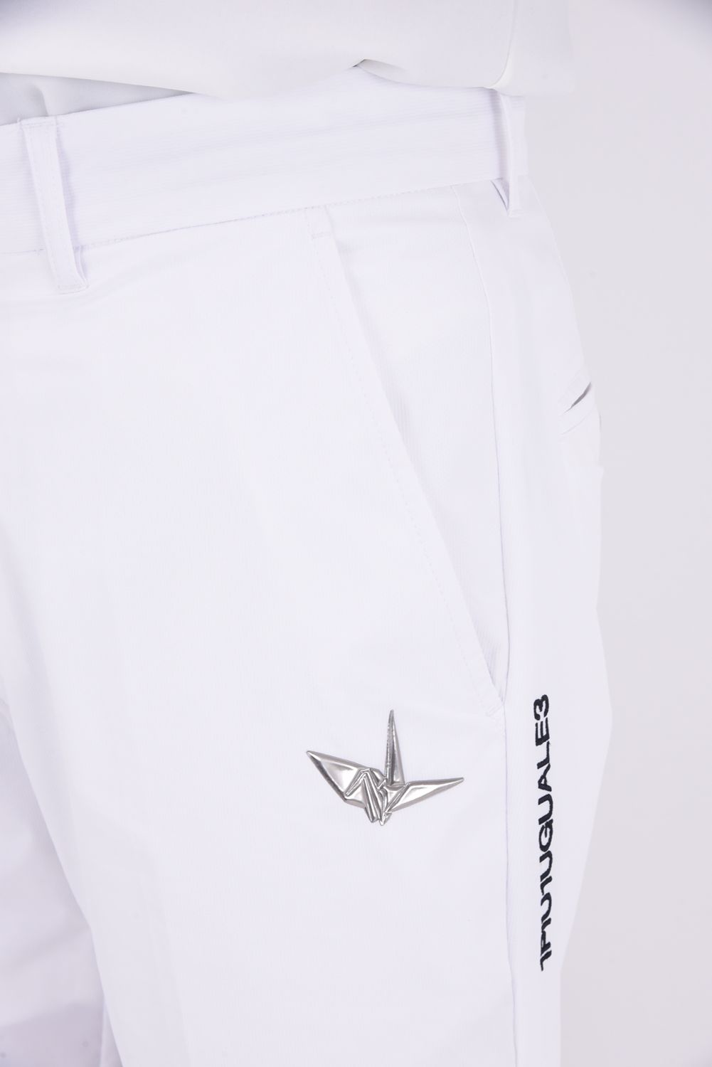 【25SS】 113 GOLF SHORT PANTS /2WAYストレッチ ナイロンポリウレタン ショートパンツ （ホワイト）