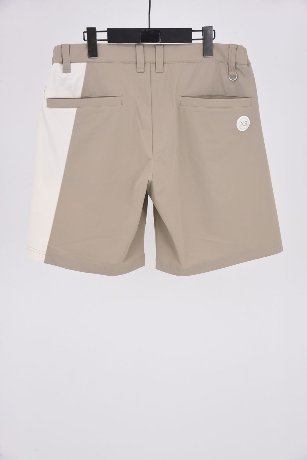 【26SS】 VERTICAL BICOLOR SHORTS / バイカラー ショートパンツ (ベージュ)