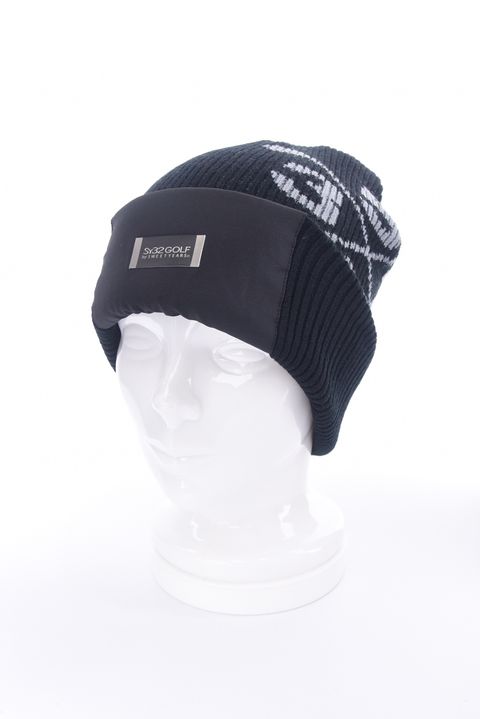 LOGO KNIT CAP / ロゴ ニットキャップ (ブラック)