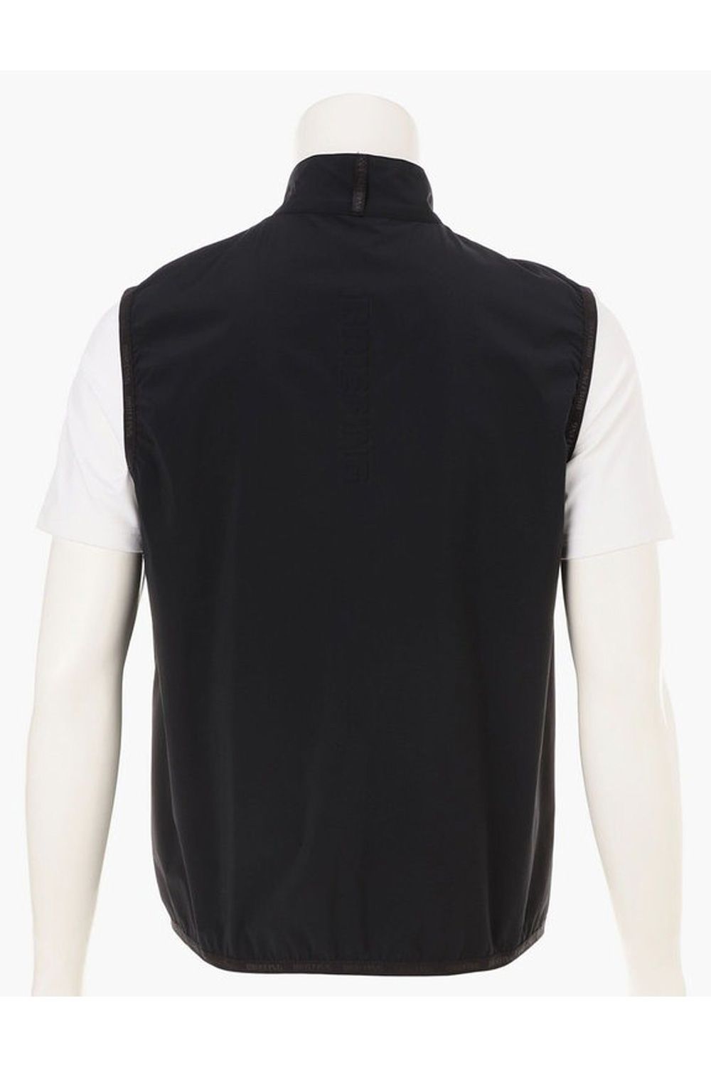 【26SS】 MEN'S POCKTABLE WIND VEST / 4WAYストレッチタフタ ポケッタブル ライトベスト (ブラック)