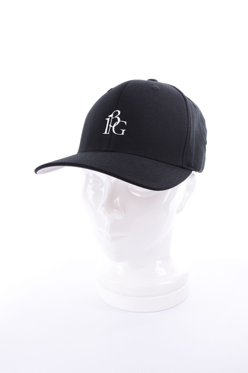 【26AW】 WOOLY COMBED 1PIU1UGUALE3 LOGO CAP / バックロゴ刺繍 キャップ (ブラック)