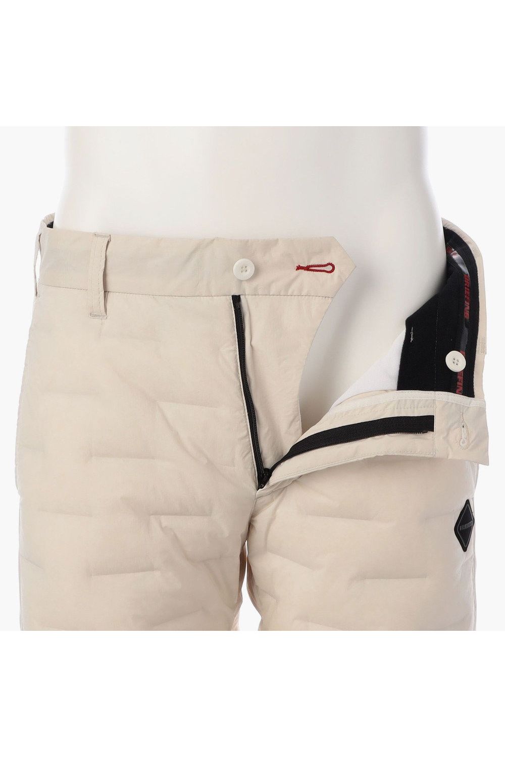 【25AW】 MEN'S HYBRID DOWN PANTS / ストレッチタフタ ダイヤモンドロゴ ハイブリッドダウンパンツ (ベージュ)