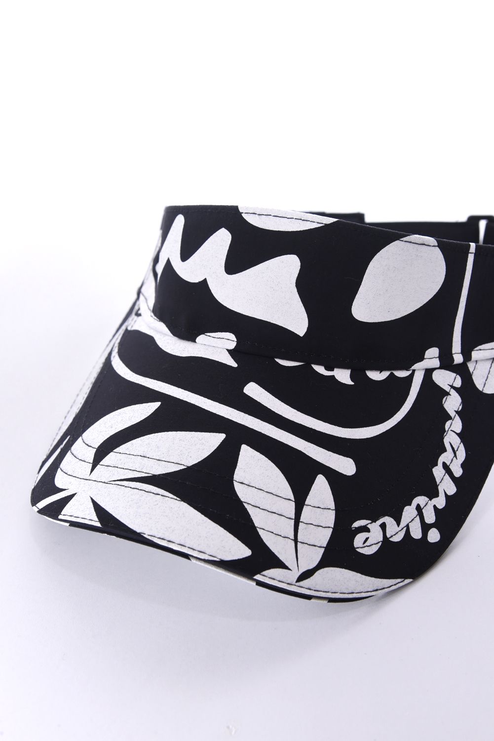 FLORAL VISOR / フローラル バイザー (ブラック)