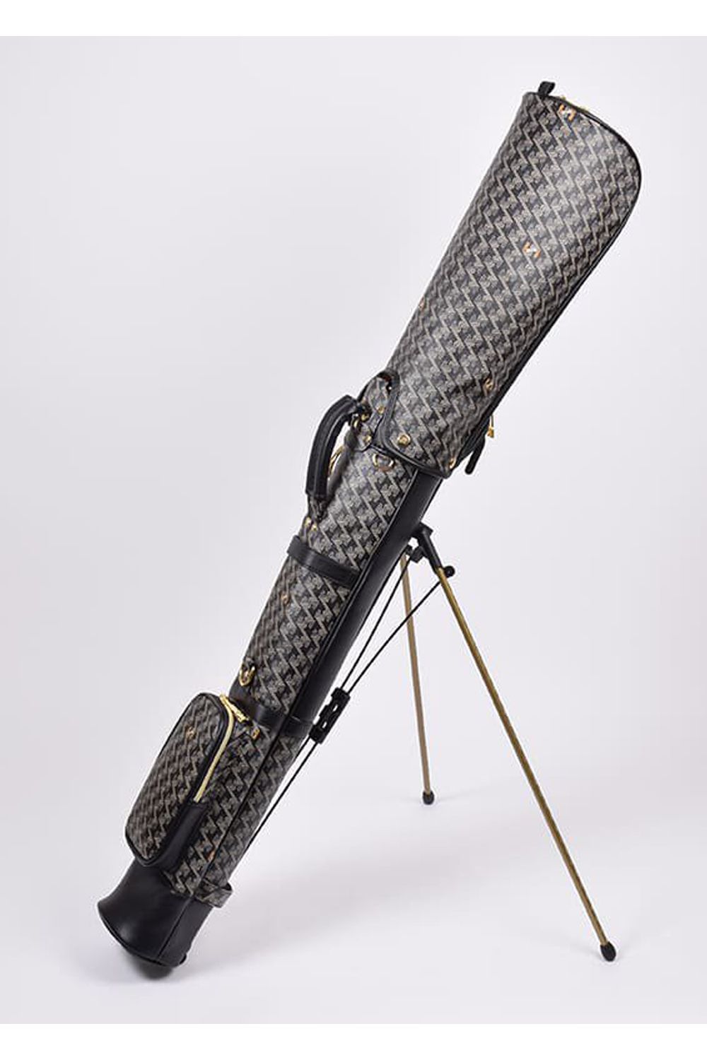 【銀行振込・代金引換不可】【返品・交換不可】 ARDEA NO.3 (アルデア) / ブランドオリジナルテキスタイル セルフスタンドバッグ (ダークブラック)*