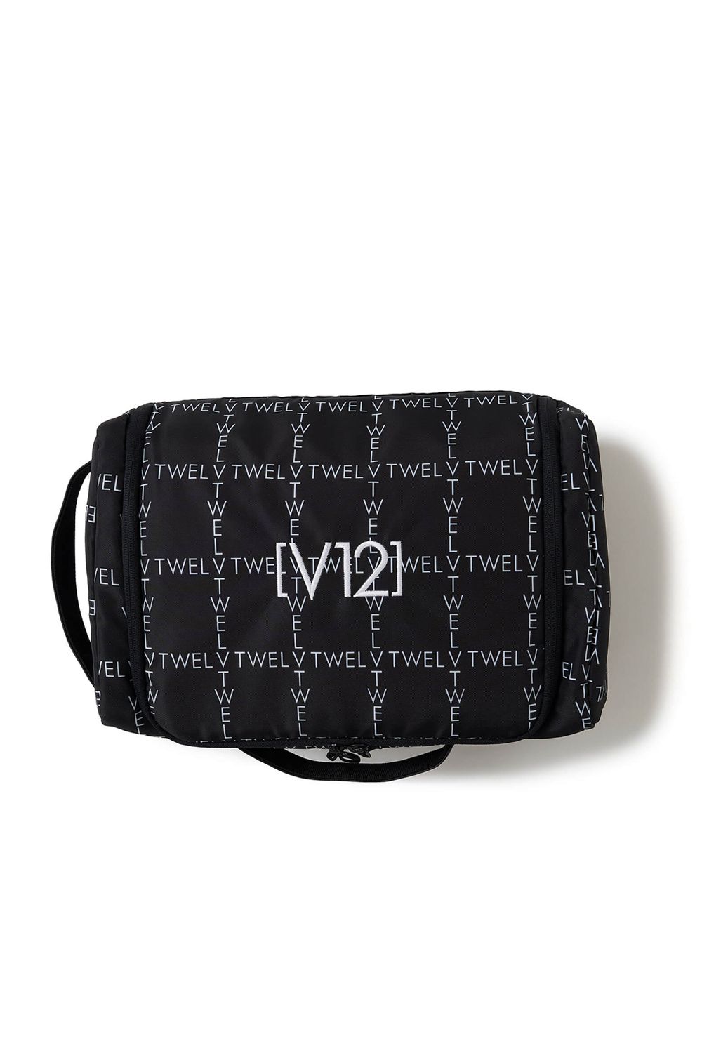 【26SS】 TYPO GRID SHOES CASE / ブランドロゴ シューズケース (ブラック)