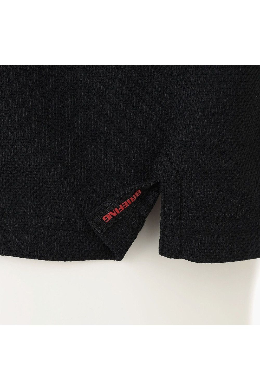 【26SS】 MEN'S LINE POLO RF / カノコ生地 ラインロゴテープ リラックスフィット ポロシャツ (ブラック)