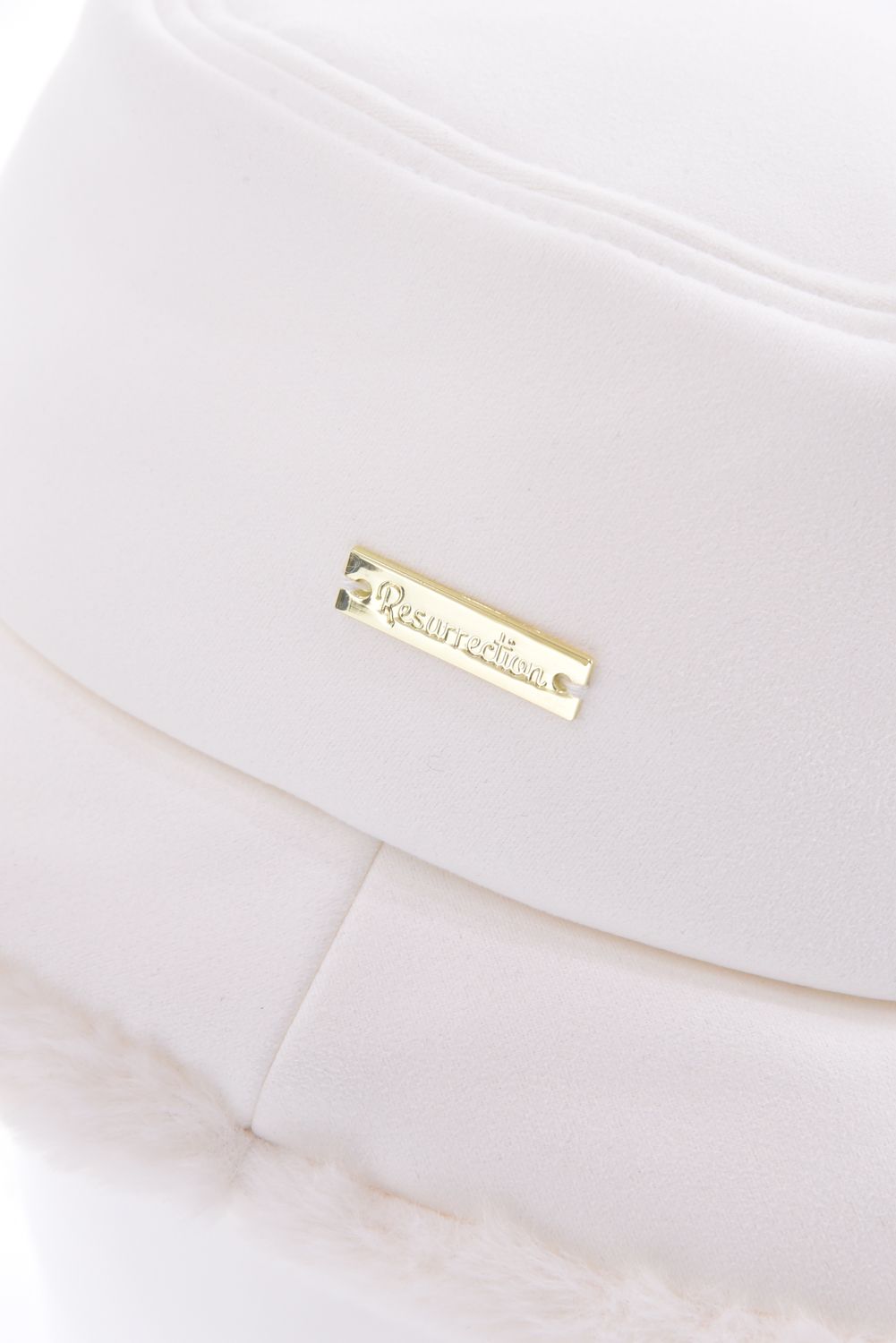 【26AW】 MOUTON LIKE HAT / ムートンライクハット (ホワイト)