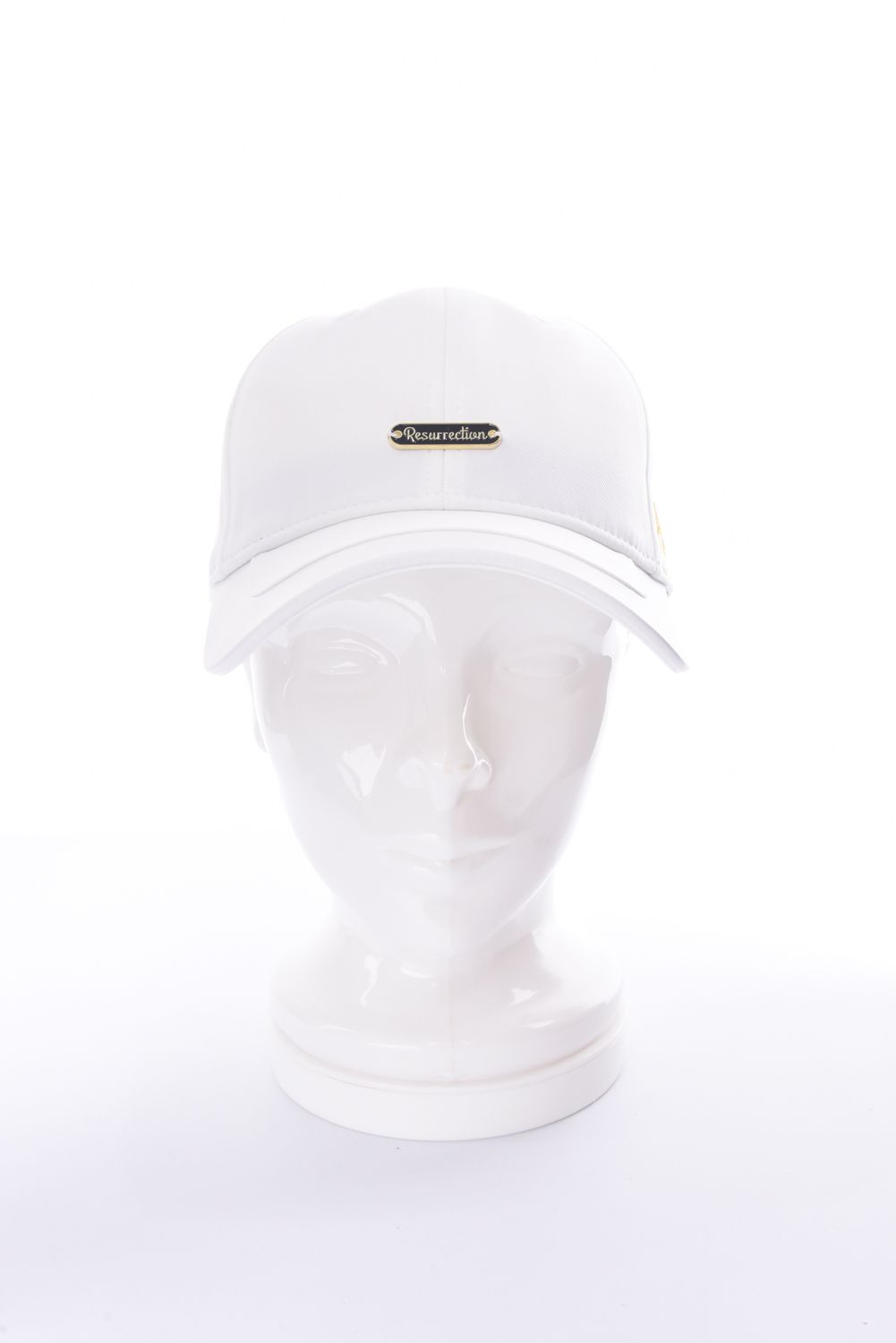 HYBRID 2TONE CAP / 異素材切り替え ツートーンキャップ (ホワイト)