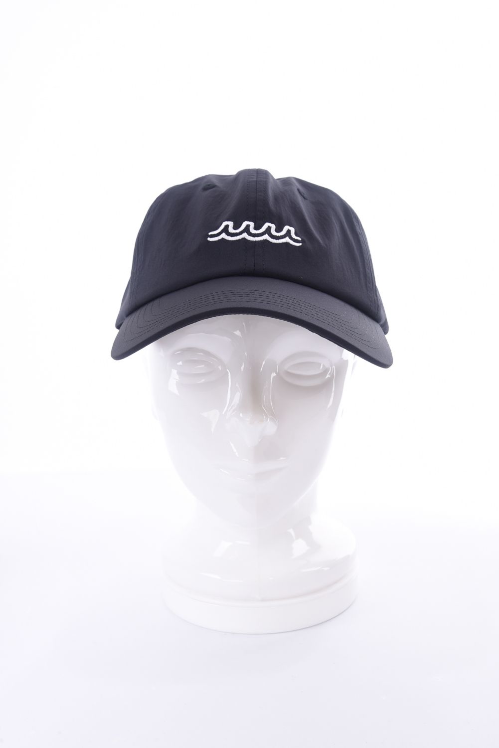 WAVE LOGO CAP / ウェーブロゴ キャップ (ブラック)