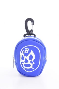 LUCHA BALL POUCH / マスクマン ボールポーチ (ブルー)