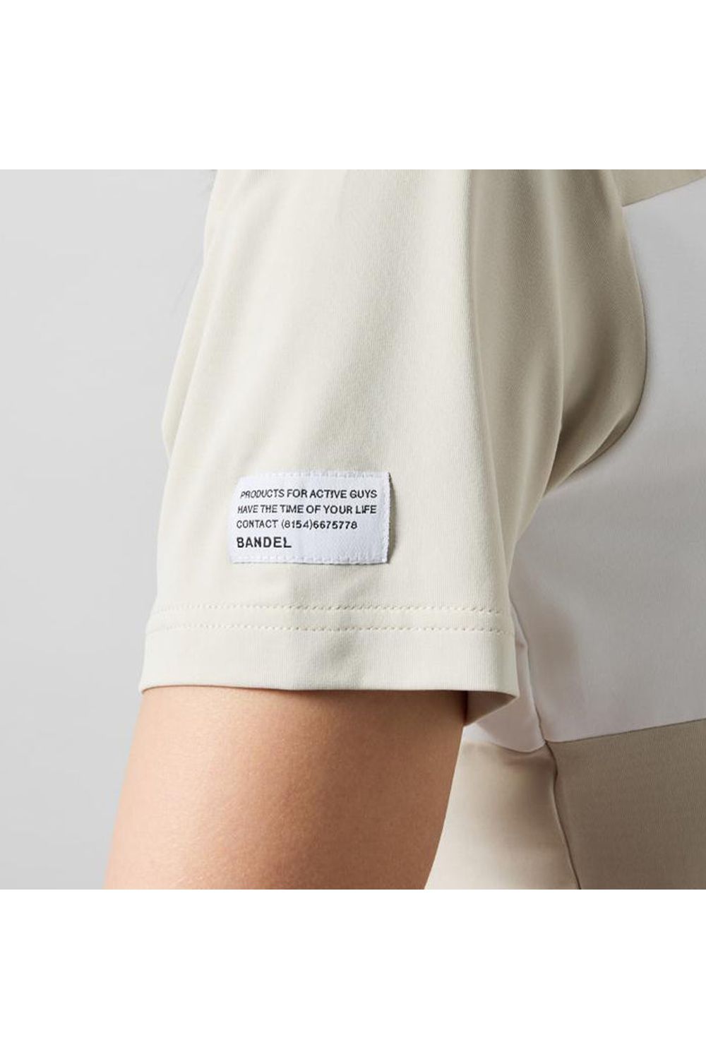 BANDEL GOLF - 【25SS】【レディース】 BICOLOR PATERN S/S MOCK