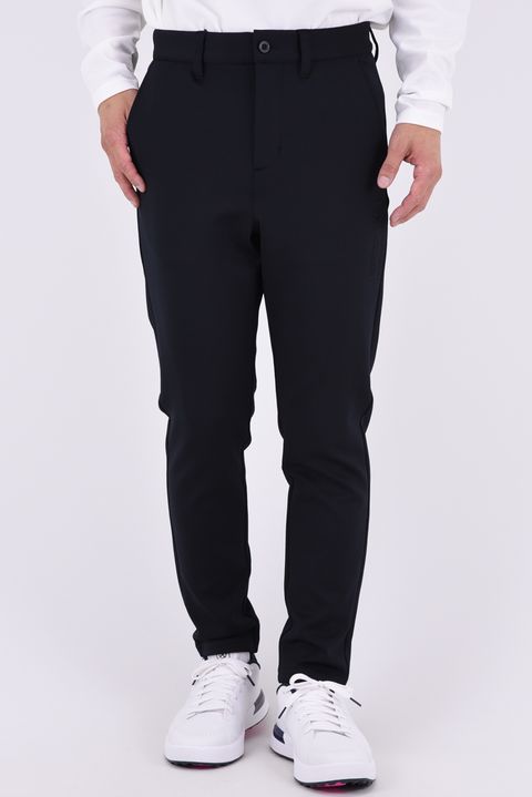 【26AW】 MS STITCHED 3D LOGO SLIM PANTS / ステッチ ロゴ スリム パンツ (ブラック)