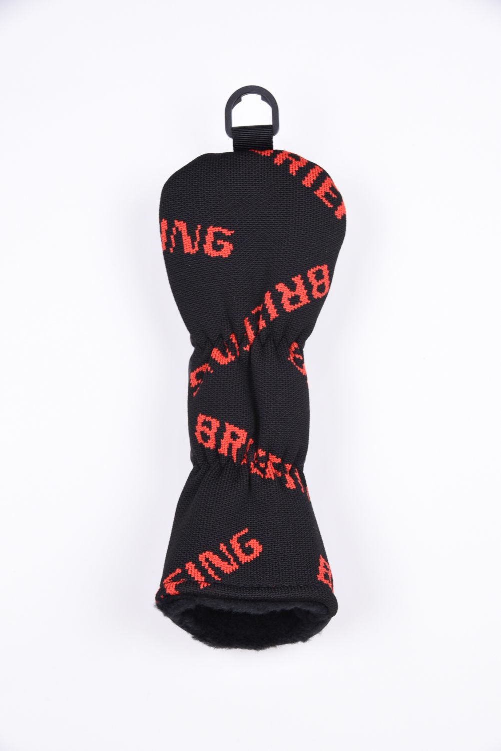 【26SS】 LOGO KNIT UTILITY COVER / 異素材ハイブリッド ユーティリティカバー (ブラック)