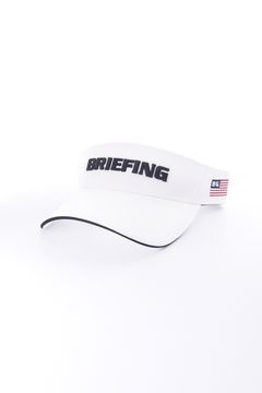 【26SS】 MEN’S BASIC VISOR / ベーシック ブランドロゴ サンバイザー (ホワイト)